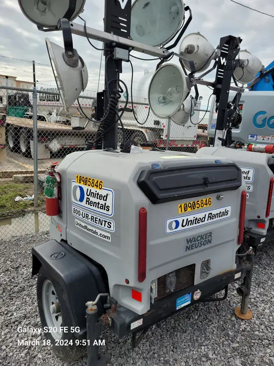2019 Wacker Neuson LTV6L Towable Light Tower