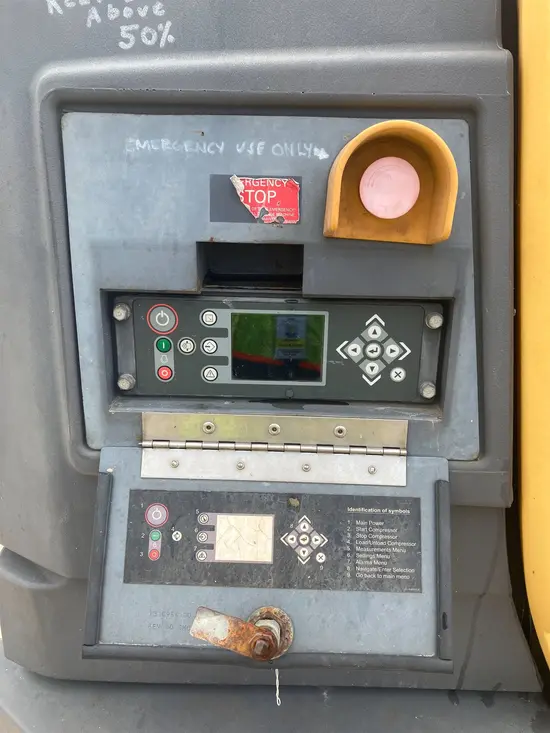 2017 Atlas Copco XAS440JD T4F Air Compressor