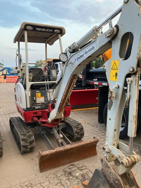 2019 Takeuchi TB216RH Mini Excavator