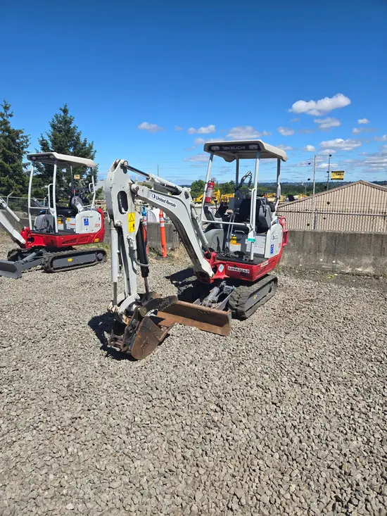 2019 Takeuchi TB216RH Mini Excavator