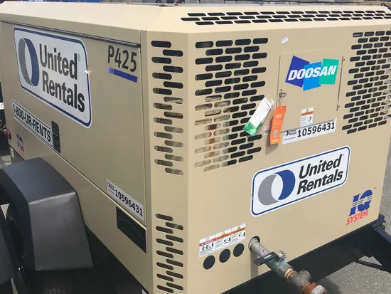 2017 Doosan P425WJD-IQ-T3 Air Compressor