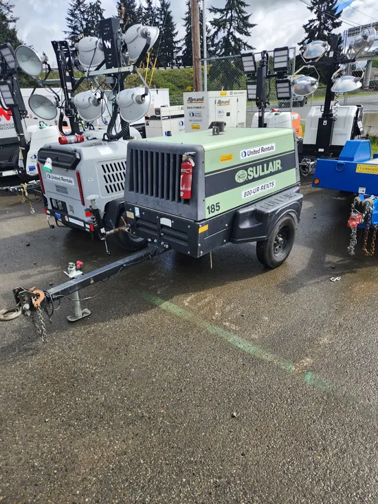 2018 Sullair 185DPQ-KU-T3 Air Compressor