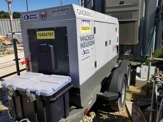 2016 Wacker Neuson G50 T4F Diesel Generator