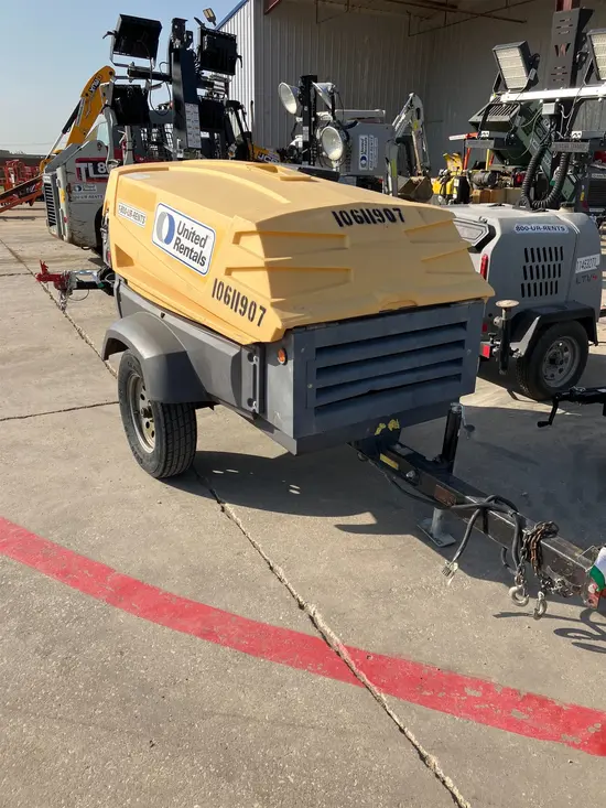 2017 Atlas Copco XAS185KD7 T4F Air Compressor
