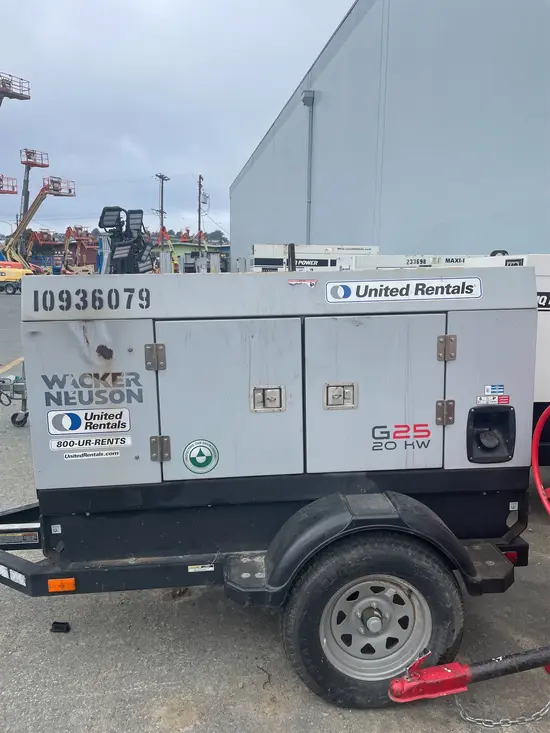 2019 Wacker Neuson G25 T4F Diesel Generator