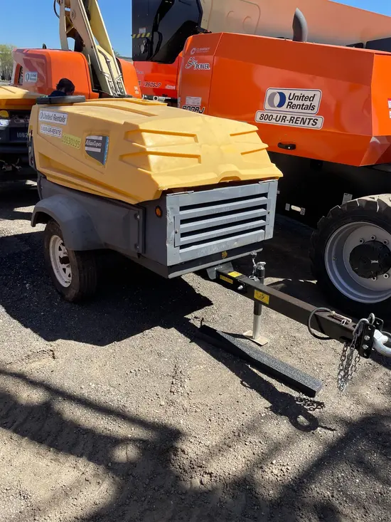 2017 Atlas Copco XAS185KD7 T4F Air Compressor