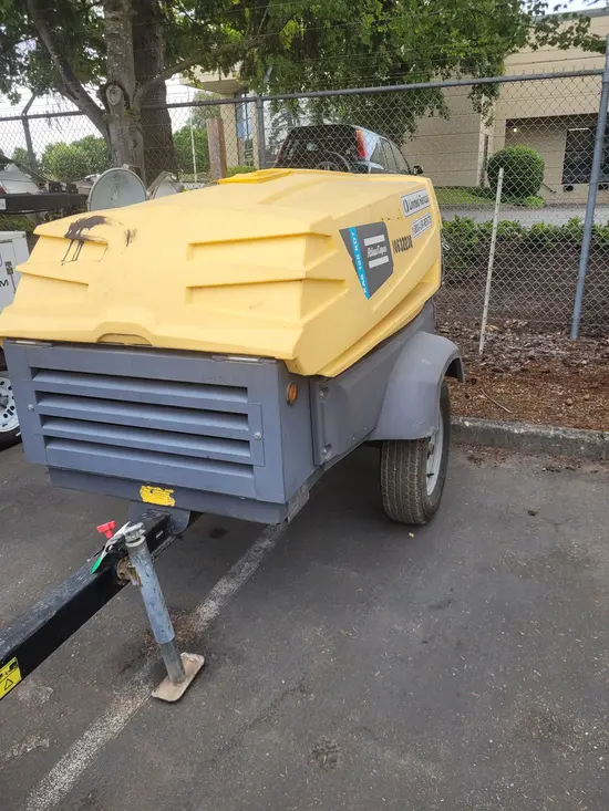 2017 Atlas Copco XAS185KD7 T4F Air Compressor