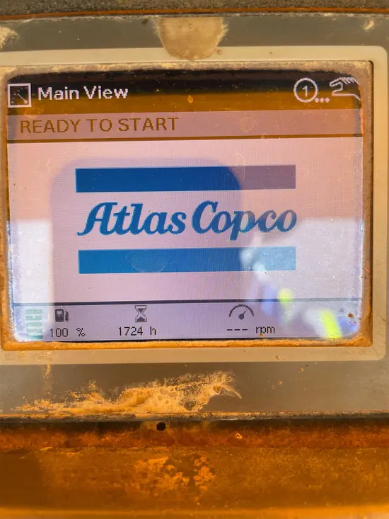 2017 Atlas Copco XAS185KD7 T4F Air Compressor