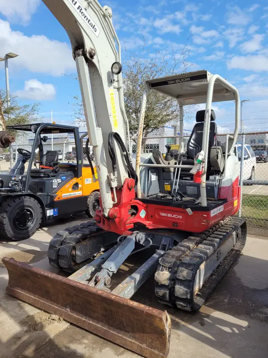 2017 Takeuchi TB260 Mini Excavator
