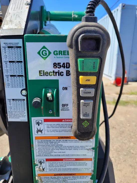 2021 Greenlee 854DX Bender