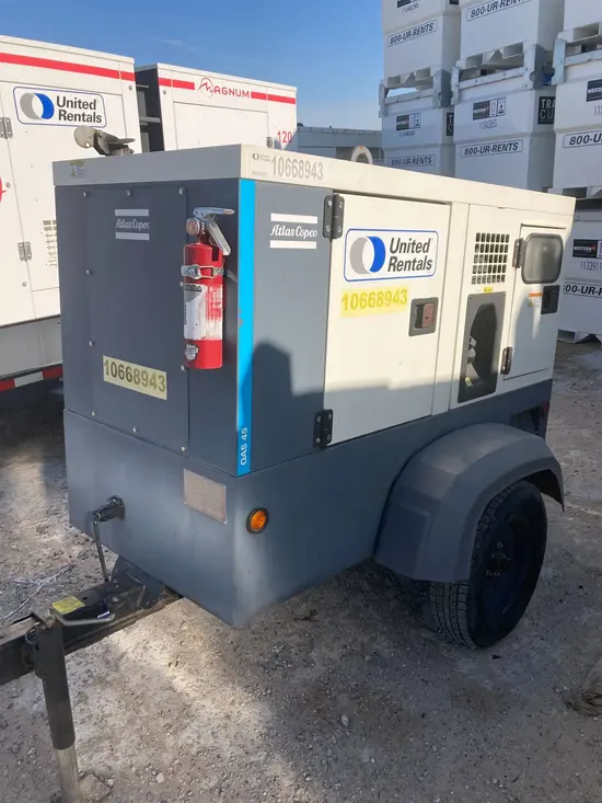 2017 Atlas Copco QAS 45 T4F Diesel Generator