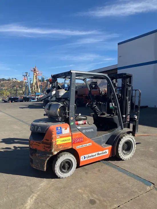 2019 Toyota 8FGU25 Warehouse Forklift