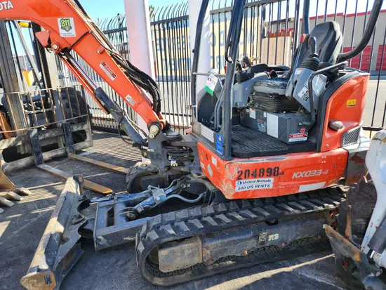 2018 Kubota KX033-4R1A Mini Excavator