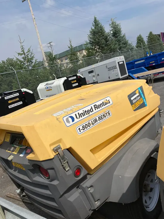 2017 Atlas Copco XAS185KD7 T4F Air Compressor