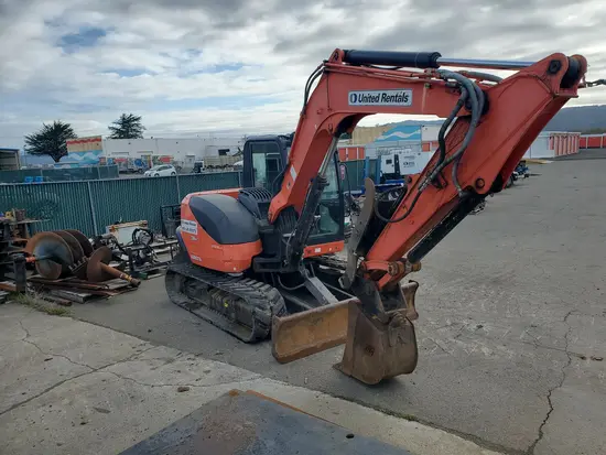 2018 Kubota KX080-4SR3 Mini Excavator