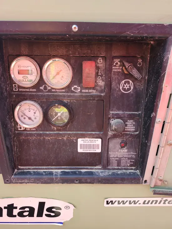 2018 Sullair 185 EDPQ Air Compressor
