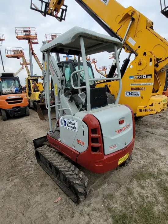 2018 Takeuchi TB216 Mini Excavator
