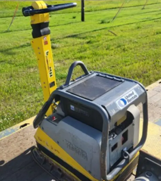 2021 Wacker Neuson DPU6555He Vibratory Plate Compactor