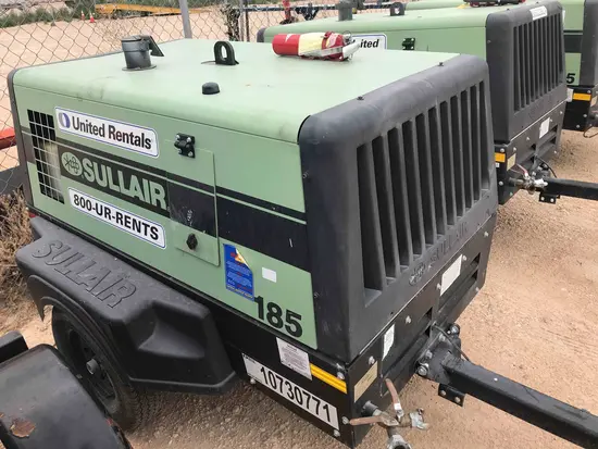 2018 Sullair 185DPQ-KU-T3 Air Compressor