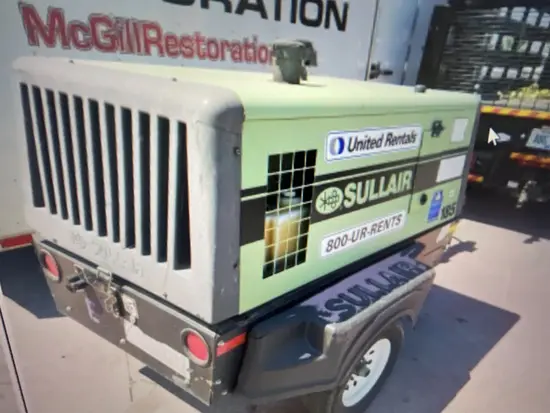 2018 Sullair 185DPQ-KU-T3 Air Compressor