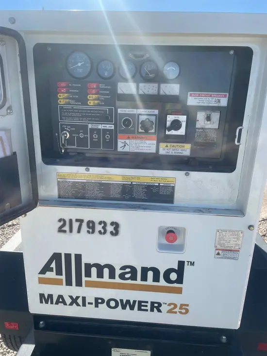 2018 Allmand MP25 Diesel Generator