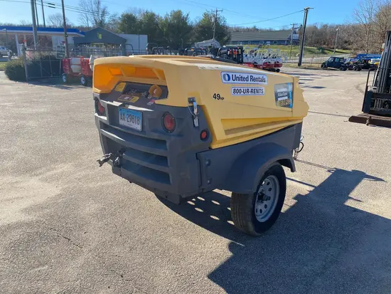 2017 Atlas Copco XAS185KD7 T4F Air Compressor