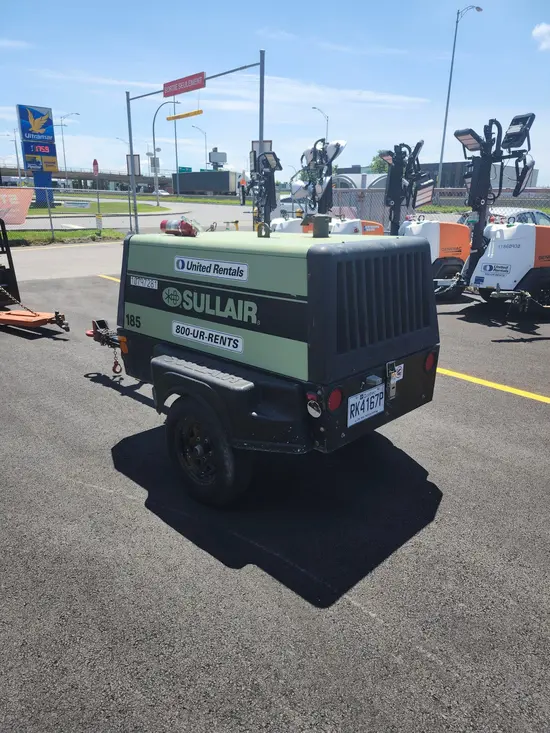 2018 Sullair 185DPQ-KU-T3 Air Compressor