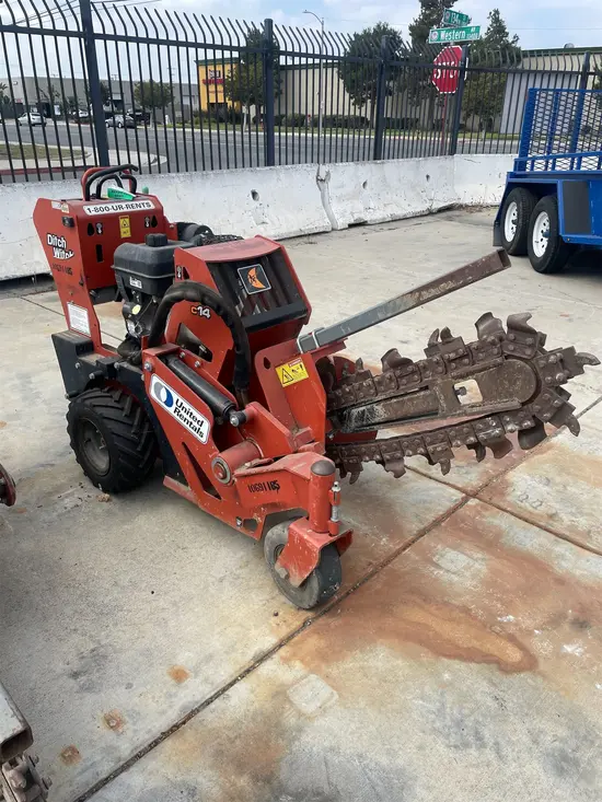2017 Ditch Witch C14 Walk-Behind Trencher