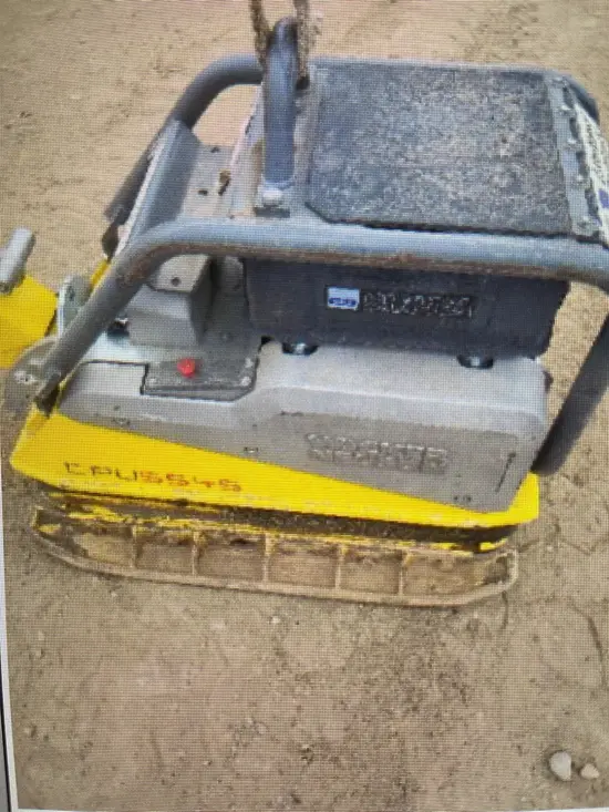 2021 Wacker Neuson DPU5545He Vibratory Plate Compactor