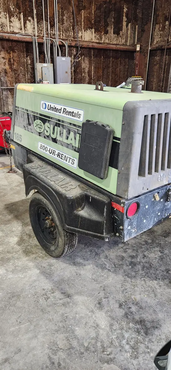 2018 Sullair 185DPQ-KU-T3 Air Compressor