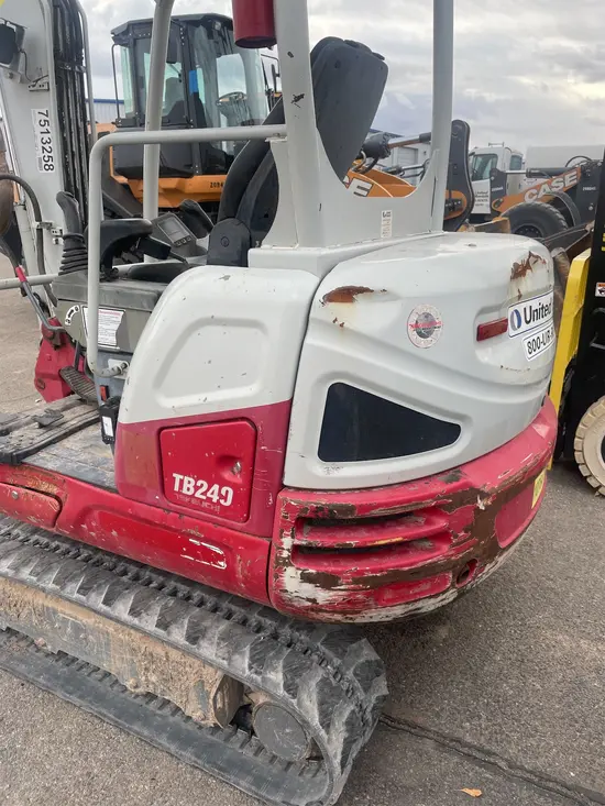 2018 Takeuchi TB240 Mini Excavator