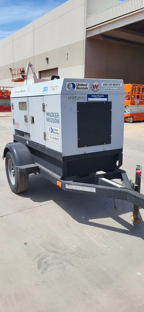 2018 Wacker Neuson G25 T4F Diesel Generator