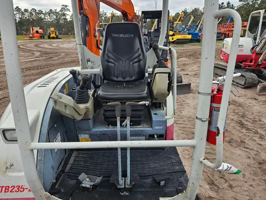 2018 Takeuchi TB235-2R Mini Excavator
