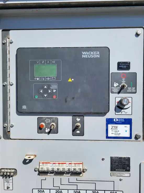 2018 Wacker Neuson G 70 Diesel Generator
