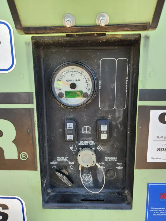 2018 Sullair 185DPQ-KU-T3 Air Compressor
