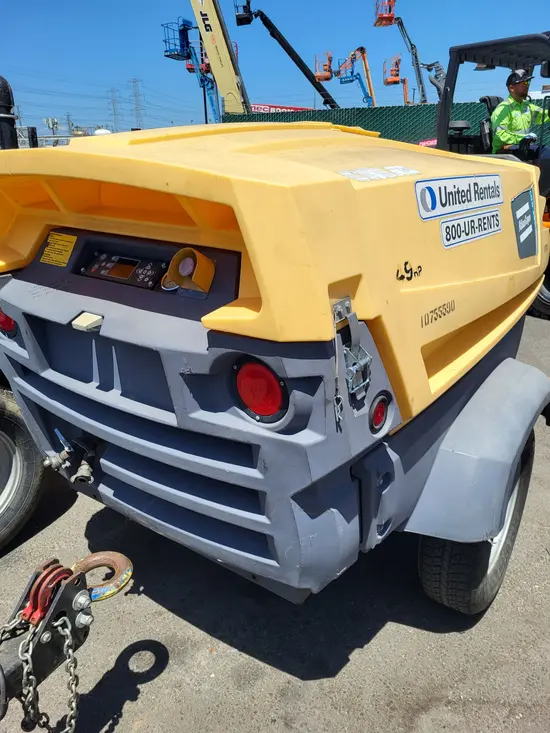 2018 Atlas Copco XAS185KD7 T4F Air Compressor