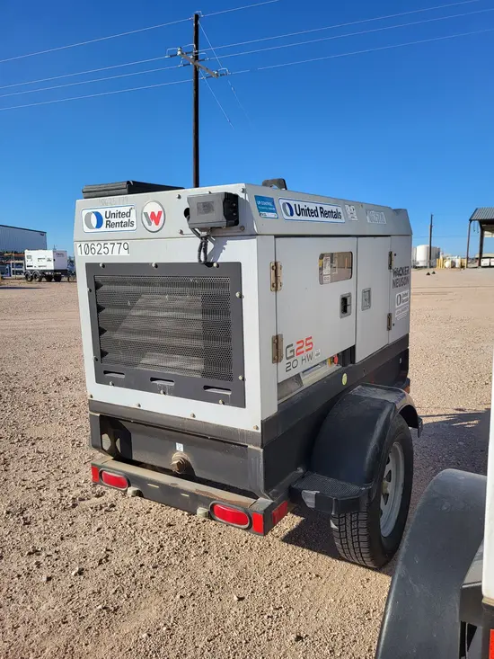 2017 Wacker Neuson G25 T4F Diesel Generator