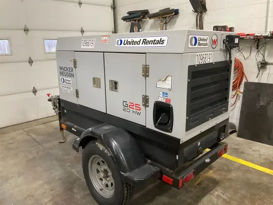 2019 Wacker Neuson G25 T4F Diesel Generator