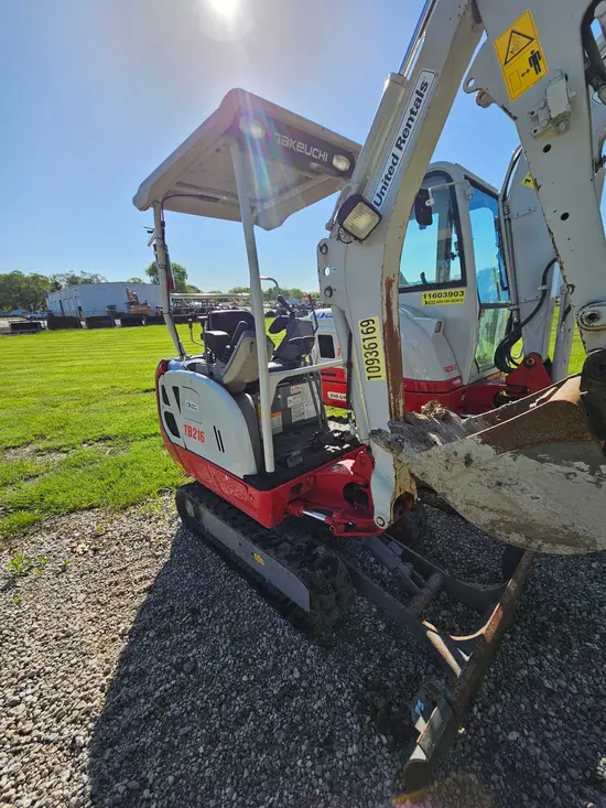 2019 Takeuchi TB216 Mini Excavator