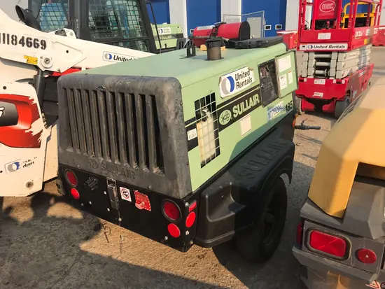 2018 Sullair 185DPQ-KU-T3 Air Compressor