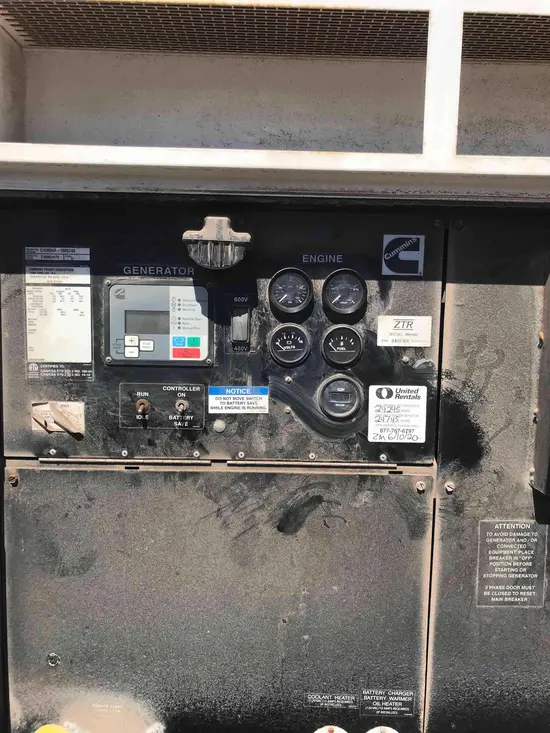 2015 Cummins C150D6RG Diesel Generator