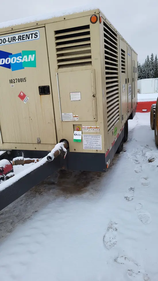 2014 Doosan HP1600WCU-T4I Air Compressor