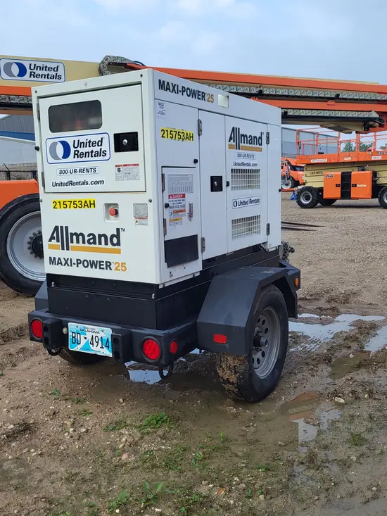 2018 Allmand MP25 Diesel Generator