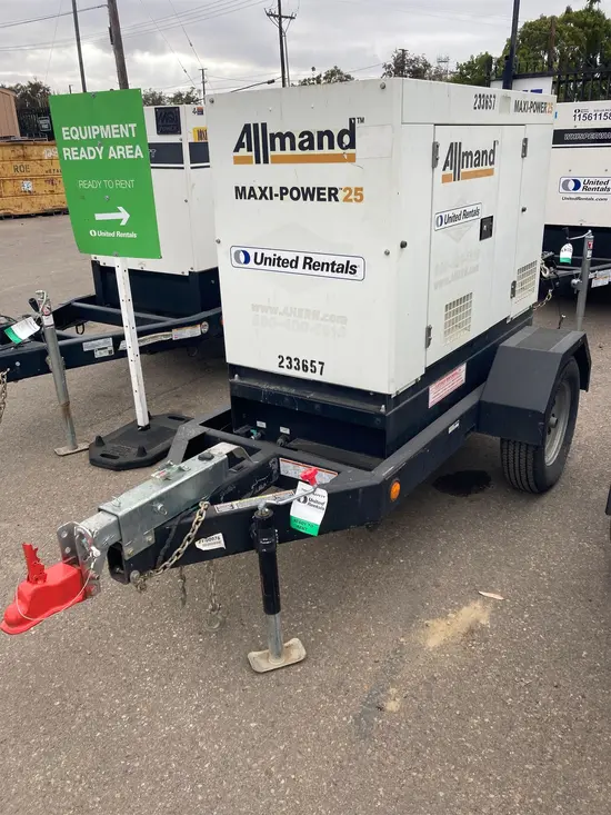 2019 Allmand MP25 Diesel Generator