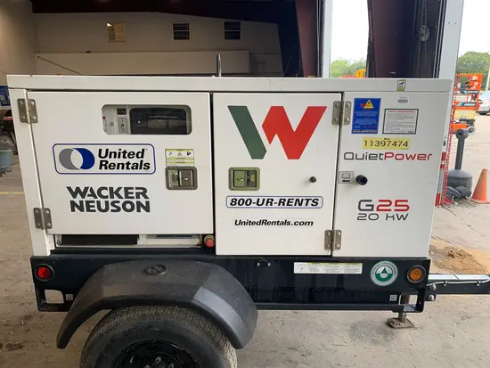 2022 Wacker Neuson G25 T4F Diesel Generator
