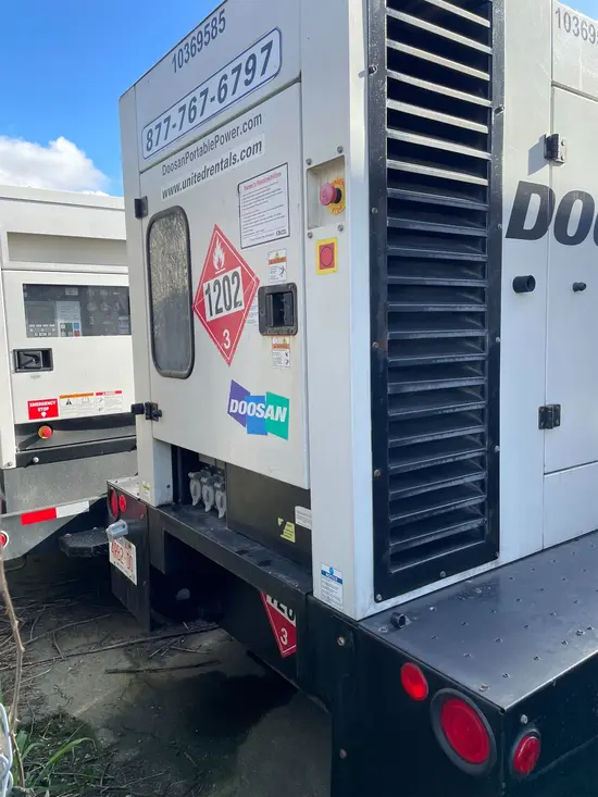 2015 Doosan G185 Diesel Generator