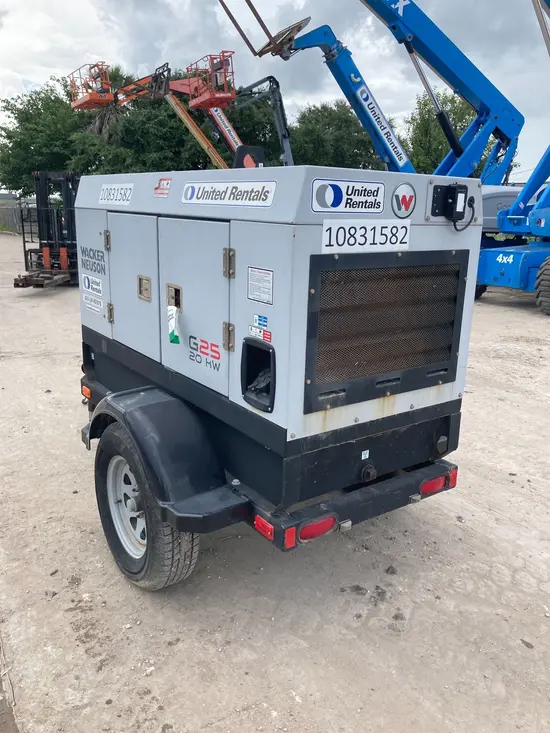 2018 Wacker Neuson G25 T4F Diesel Generator