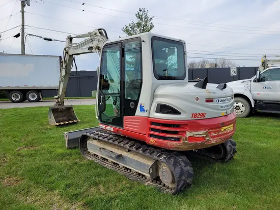 2018 Takeuchi TB290C Mini Excavator