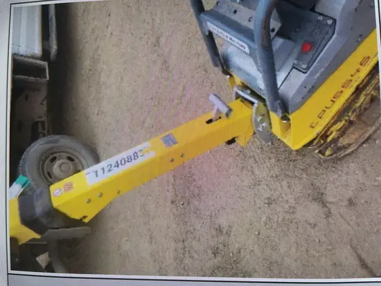 2021 Wacker Neuson DPU5545He Vibratory Plate Compactor