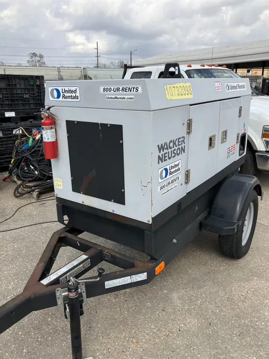 2018 Wacker Neuson G25 T4F Diesel Generator